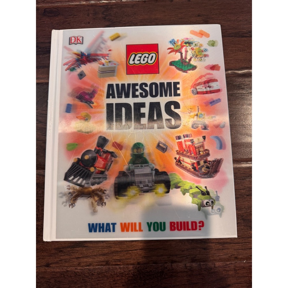 LEGO Awesome Ideas Hardcover Book DK Publishing 2015 Building Guide Inspiration